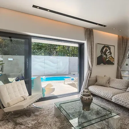Chic 4 Bedrooms Istrian Star Close To Centre Private Heated Pool Rovinj